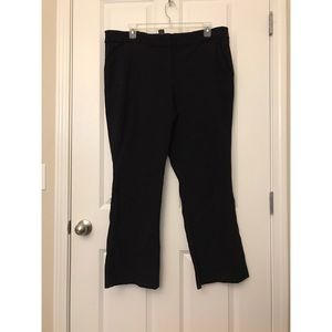 Lane Bryant Black Boot Cut Pants Size 24